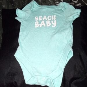 Beach Baby Aqua Bodysuit